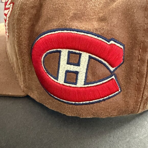 Vintage Zephyr Original Six NHL Hockey Cap Embroidered Patches Adjustable Strap - Picture 5 of 16